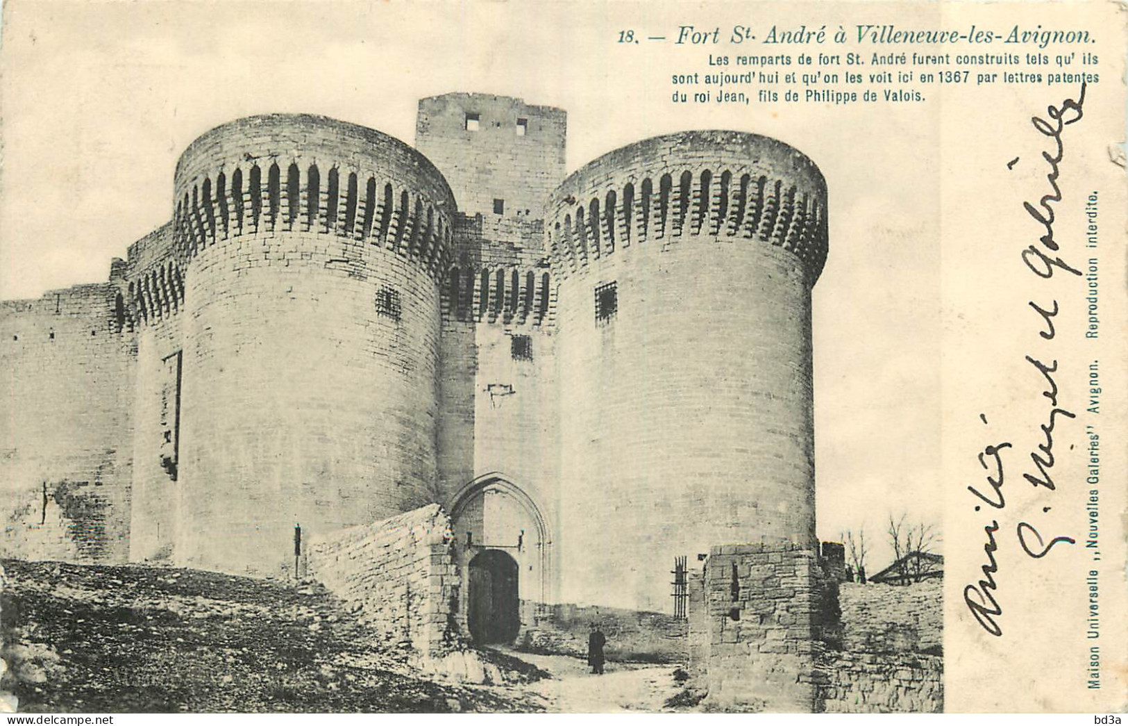 30 - VILLENEUVE LES AVIGNON - FORT ST ANDRE - Villeneuve-lès-Avignon