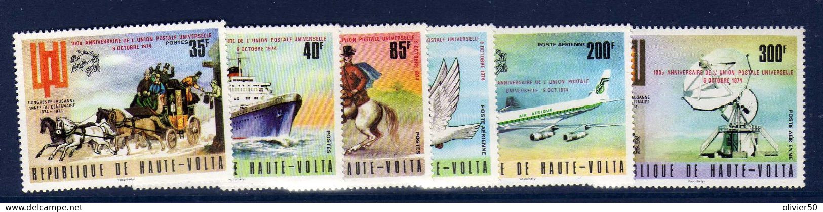 Haute-Volta - 1974 - Centenaire De L'UPU - Neufs** -MNH - Upper Volta (1958-1984)
