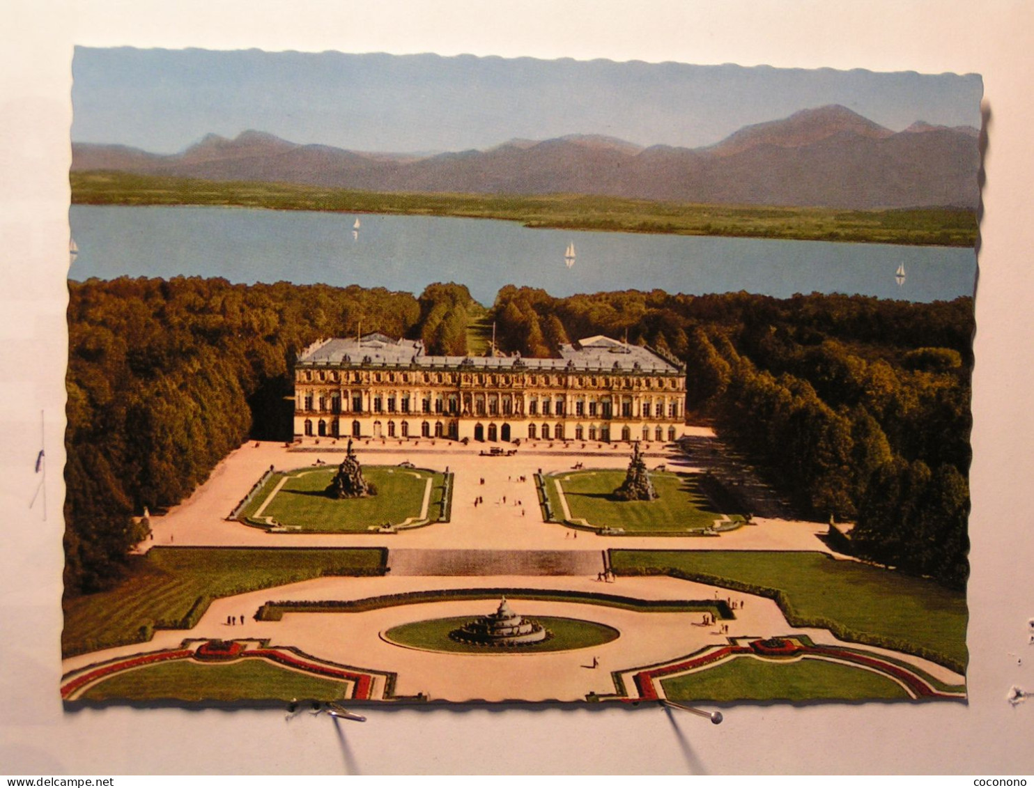 Schloss Herrenchiemsee Mit Latona Brunnen - Rosenheim