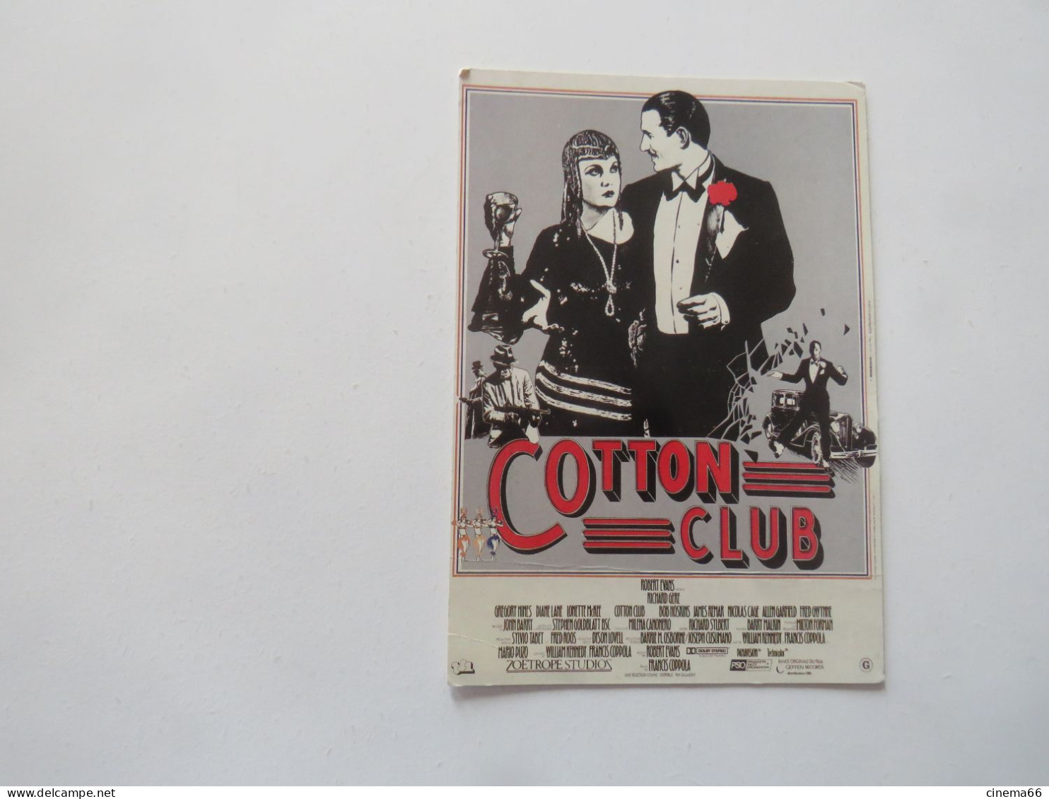 COTTON CLUB - Affiches Sur Carte