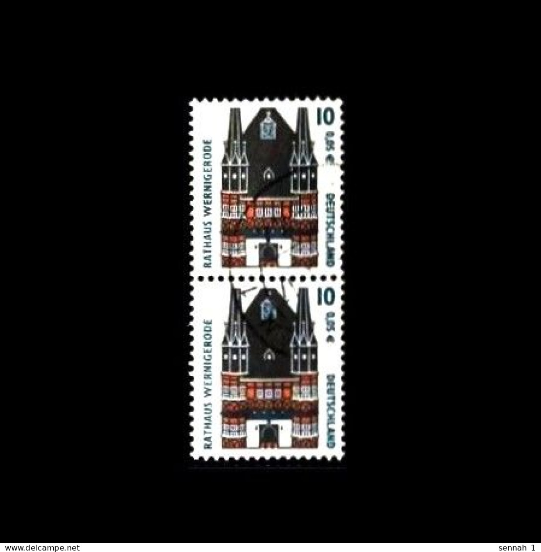 Bund / Germany: 'Sehenswürdigkeiten – Rathaus Wernigerode, 2000' / 'Town Hall', Mi. 2139A; Yv. 1972; Sc. 1838 Oo - Used Stamps