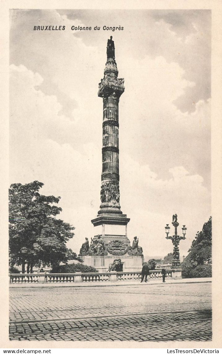 BELGIQUE - Bruxelles - Colonne Du Congrès - Carte Postale Ancienne - Autres & Non Classés