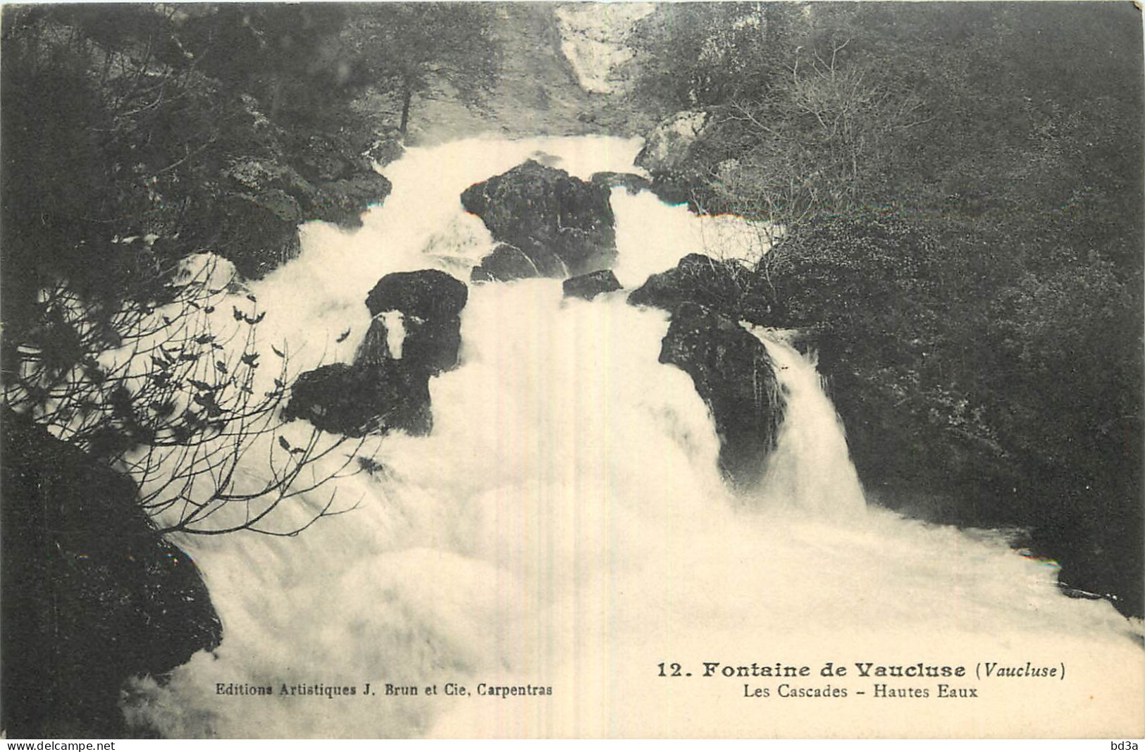 84 - FONTAINE DE VAUCLUSE - HAUTES EAUX - Andere & Zonder Classificatie