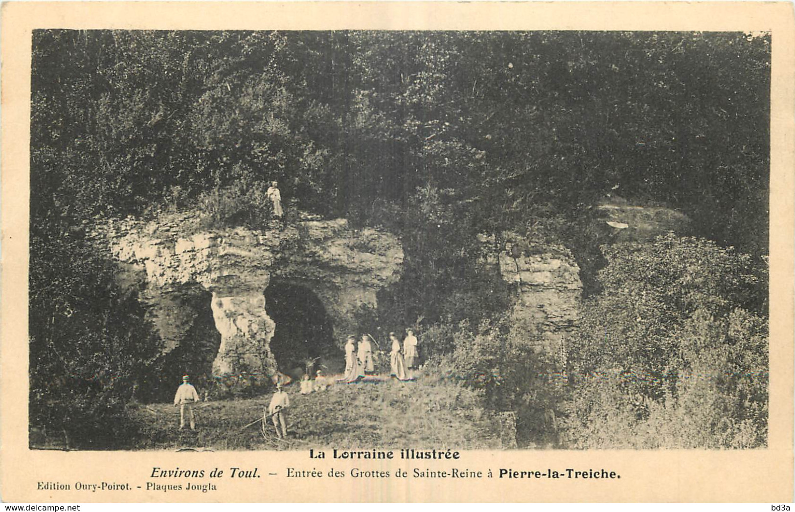 54 - ENVIRONS DE TOUL - GROTTES A PIERRE LA TREICHE - Toul