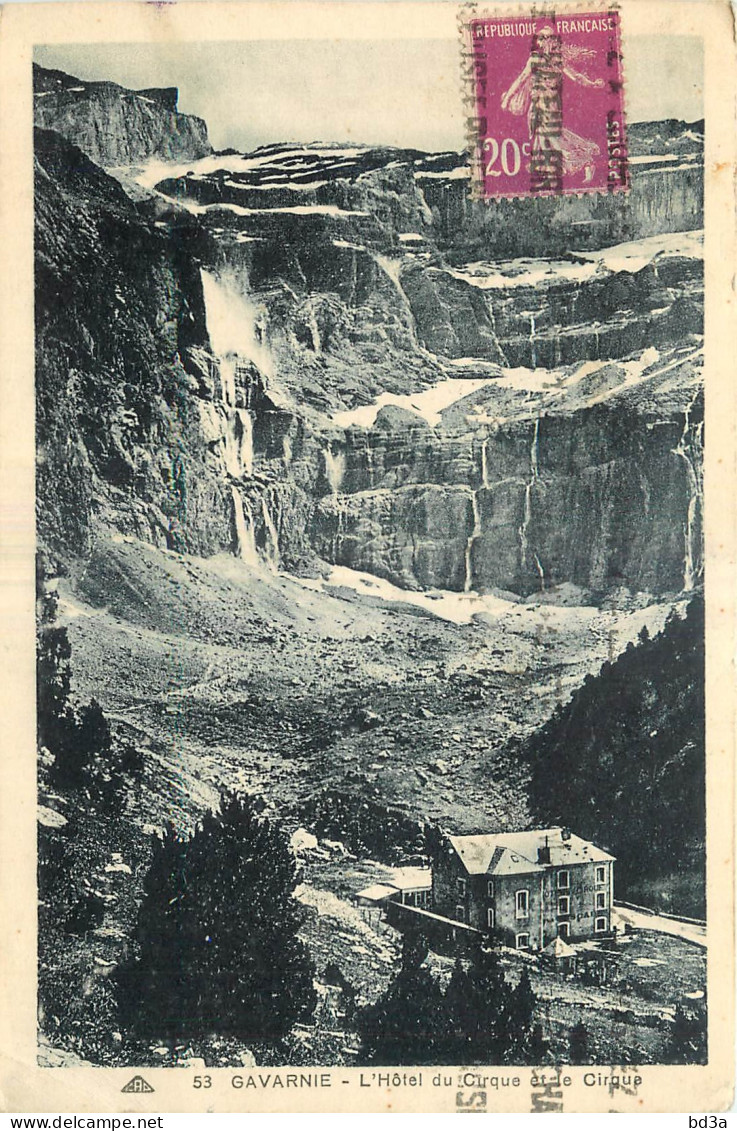 65 - GAVARNIE - HOTEL DU CIRQUE - Gavarnie