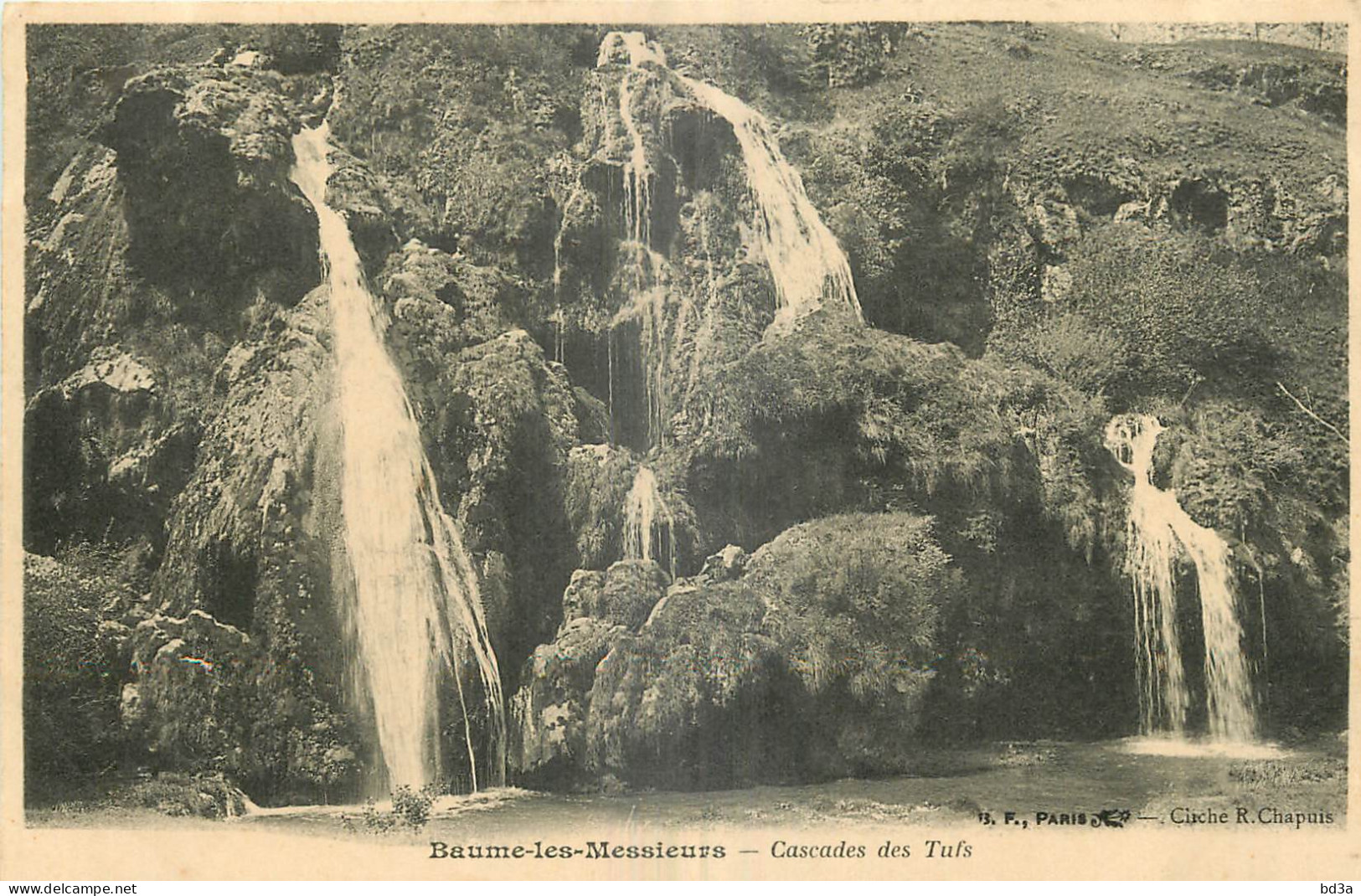 39 - BAUME LES MESSIEURS - CASCADE DES TUFS - Baume-les-Messieurs