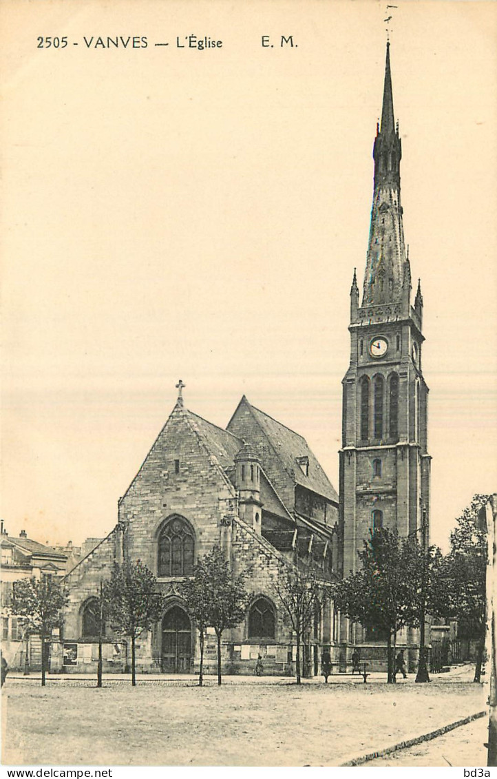  92 -  VANVES - L'EGLISE - Vanves