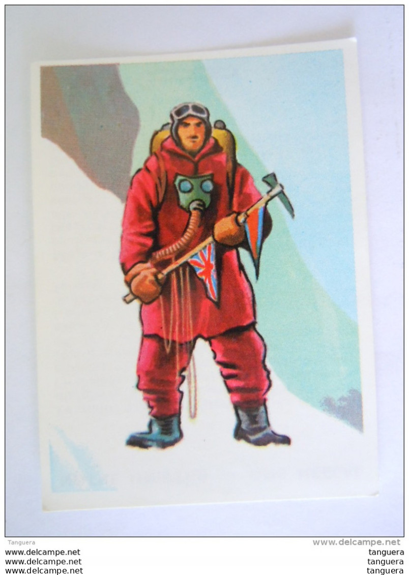 Chromo Chocolat Coop Notre Univers N° 71 Le Major Edmond Hillary Majoor Alpinisme Everest - Other & Unclassified