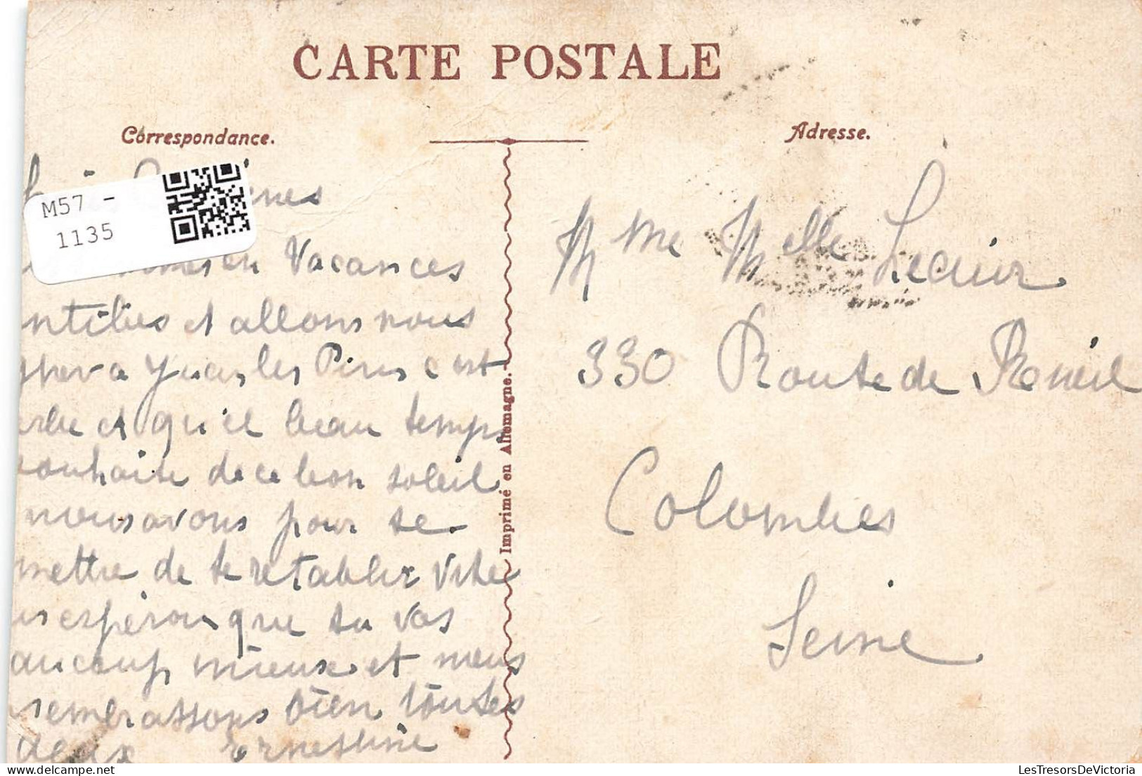 FRANCE - Juan Les Pins - La Plage - Carte Postale Ancienne - Sonstige & Ohne Zuordnung