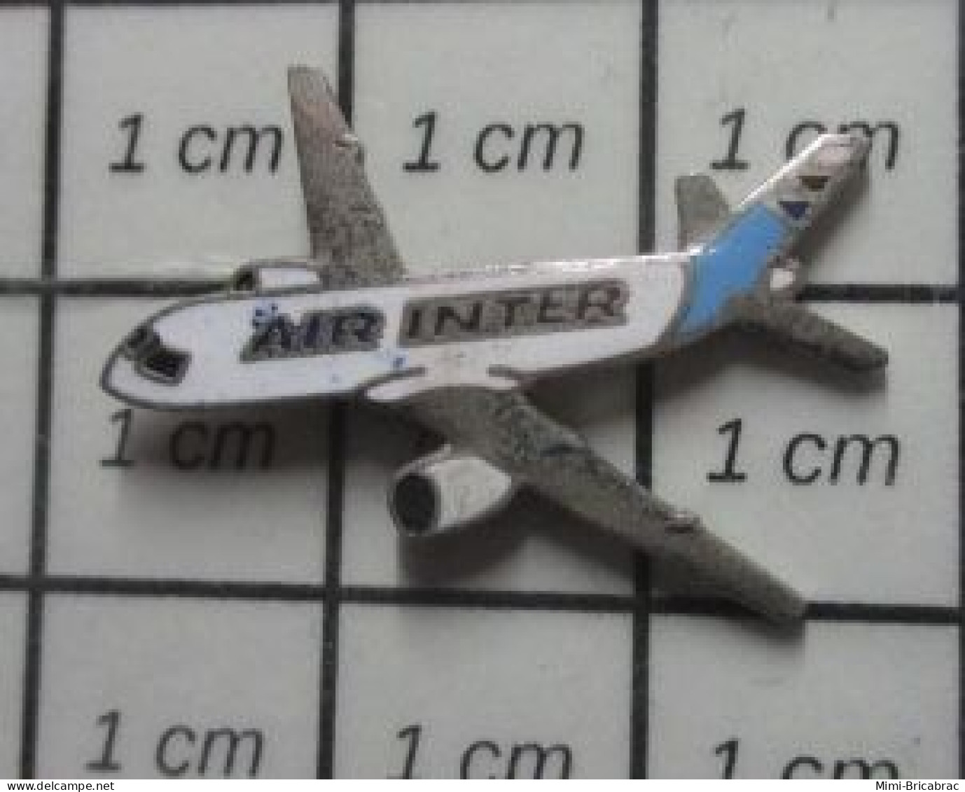 414B  Pin's Pins / Beau Et Rare / AVIATION / AVION COMMERCIAL AIRBUS ? AIR INTER - Luftfahrt