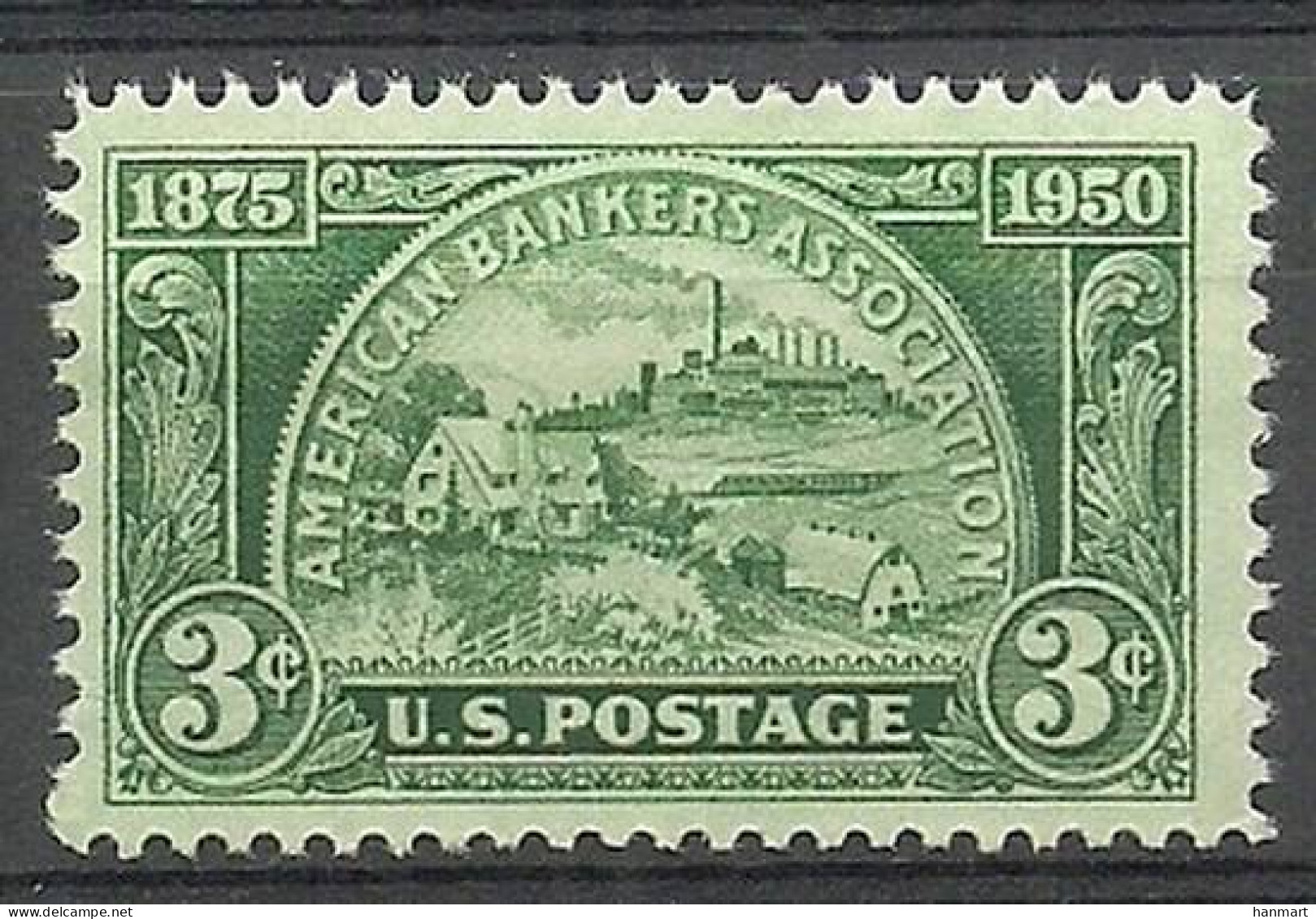 United States Of America 1950 Mi 605 MNH  (ZS1 USA605) - Factories & Industries