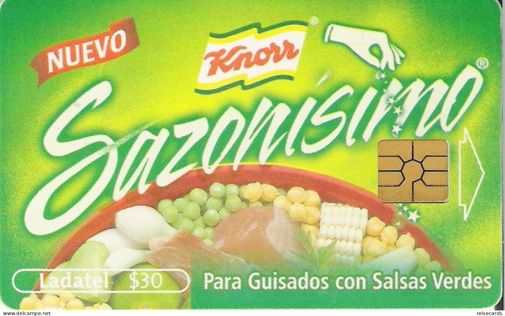 Mexico: Telmex/lLadatel - 2002 Knorr, Sazonisimo - Messico