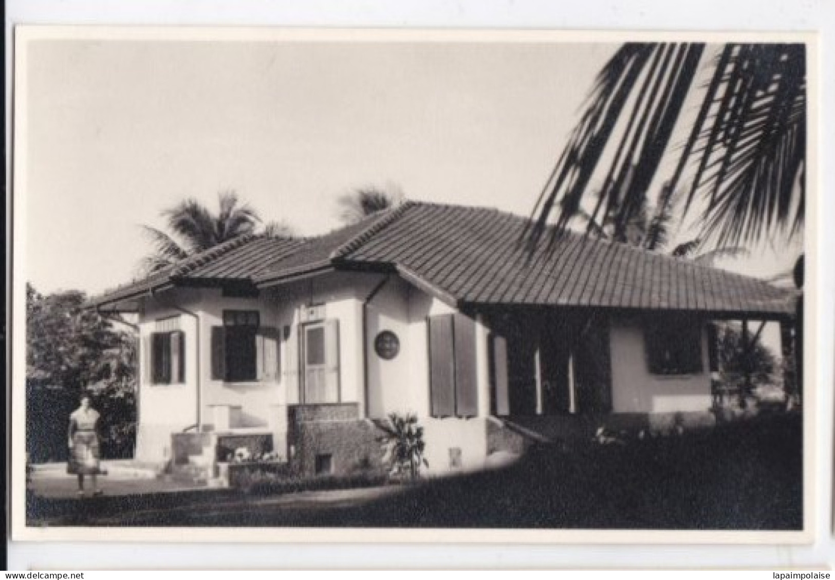 Photo De Particulier  INDOCHINE  CAMBODGE  Phnom Penh Une Maison   A Situer & Identifier Réf 30357 - Azië