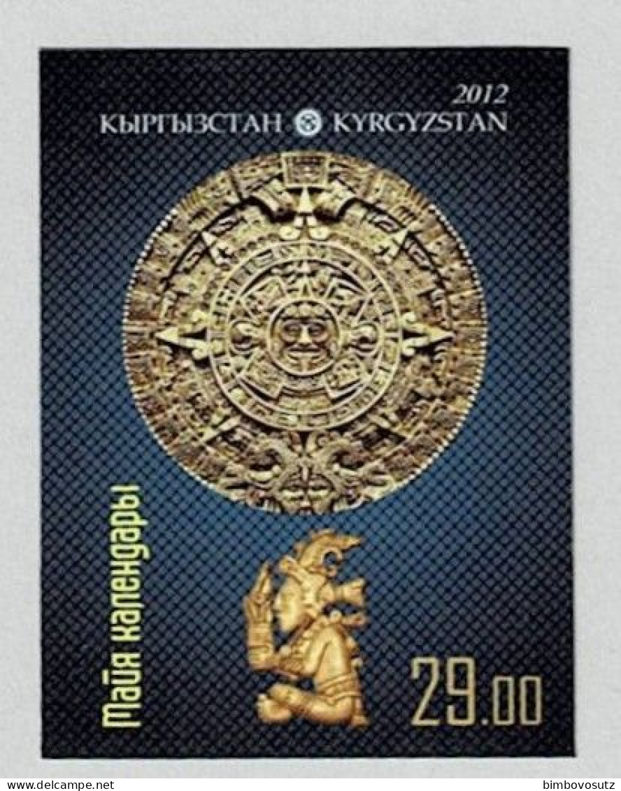 Kirgisien 2012 ** Imper. - Aztekenkalender - - Archéologie