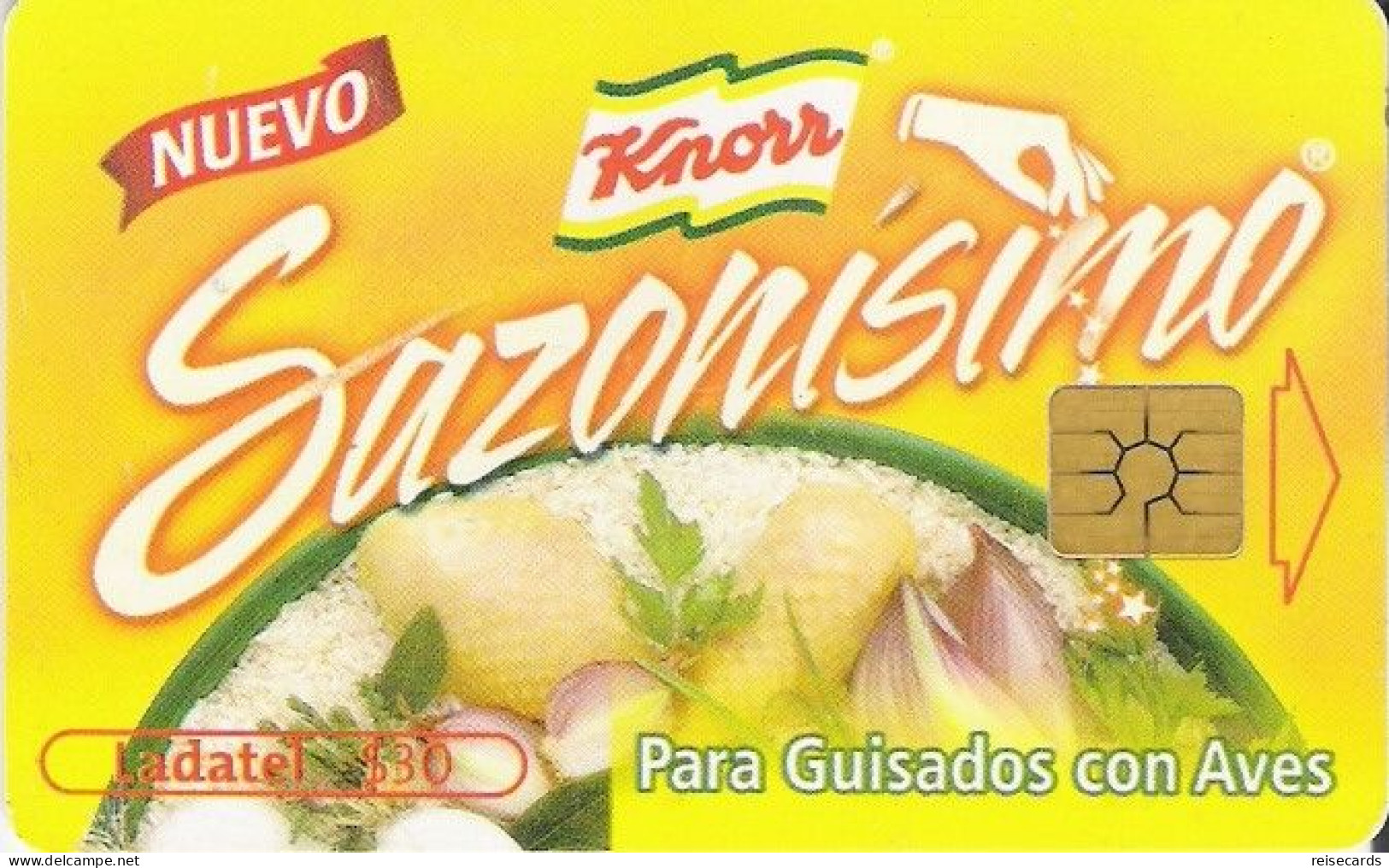Mexico: Telmex/lLadatel - 2002 Knorr, Sazonisimo - Mexique