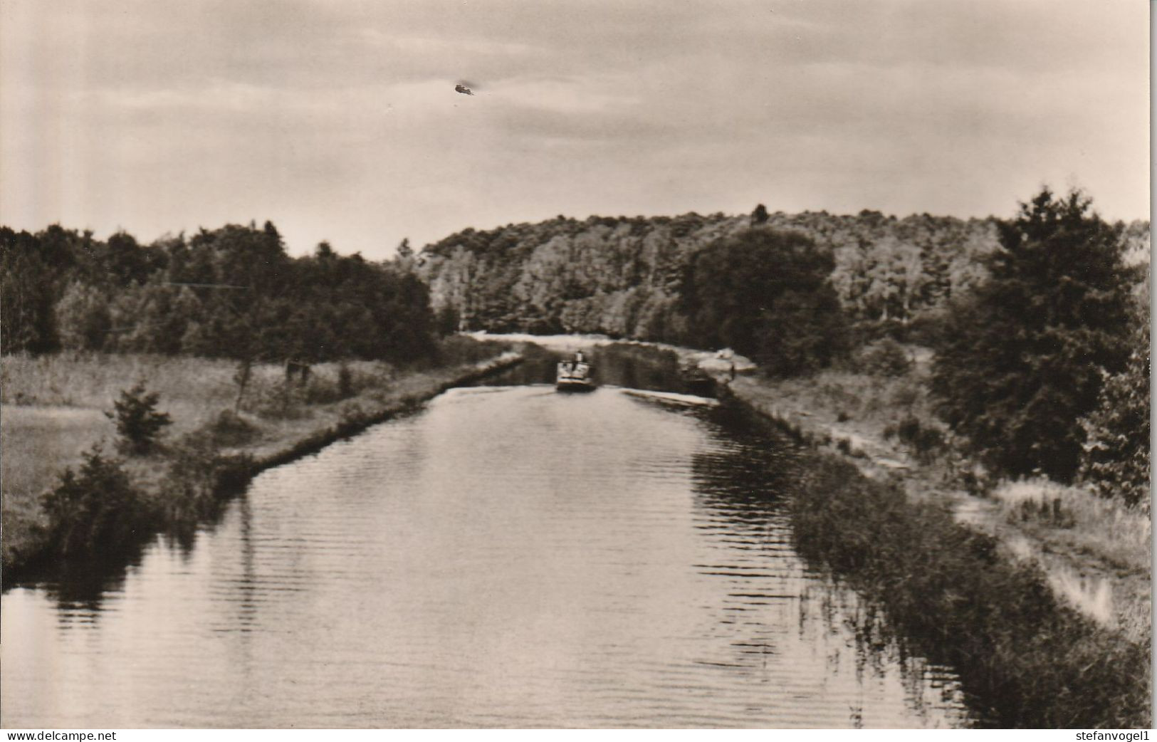 Zechlinerhütte   1962   Am Kanal - Zechlinerhütte