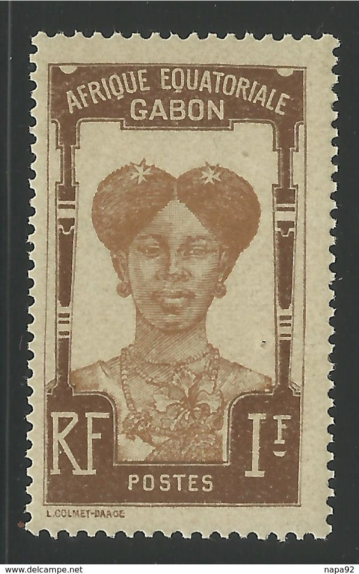 GABON 1911 YT 63** - Unused Stamps