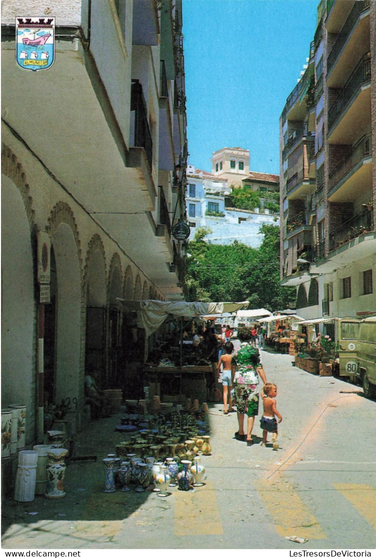 ESPAGNE - Almunecar - Granada - Marché Artisant - Animé - Vue Générale - Carte Postale - Granada