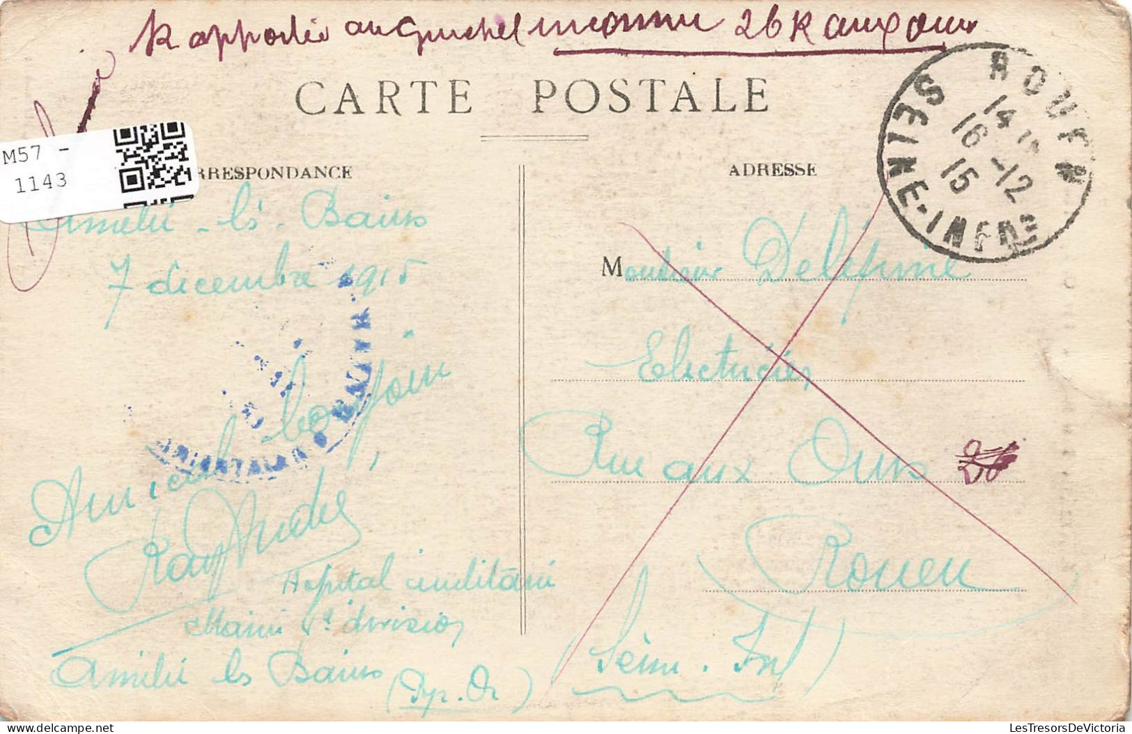 FRANCE - Amélie Les Bains - Thermes Pujade - Carte Postale Ancienne - Amélie-les-Bains-Palalda