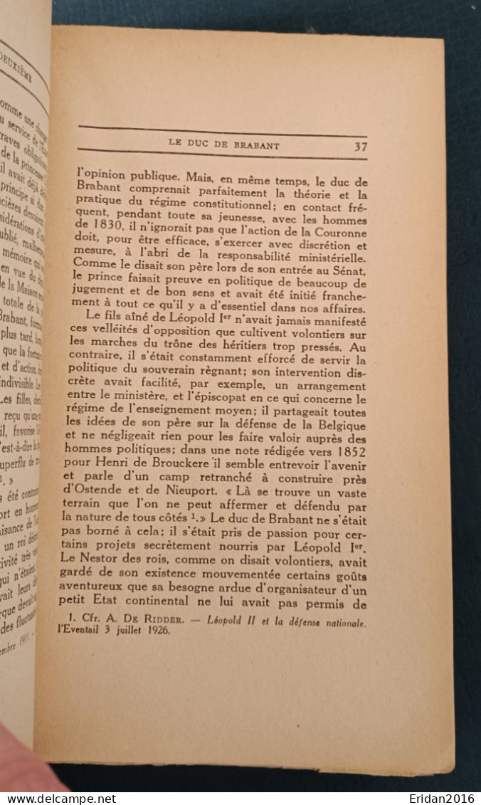 Léopold II : Comte De Lichtervelde : FORMAT MEDIUM - History