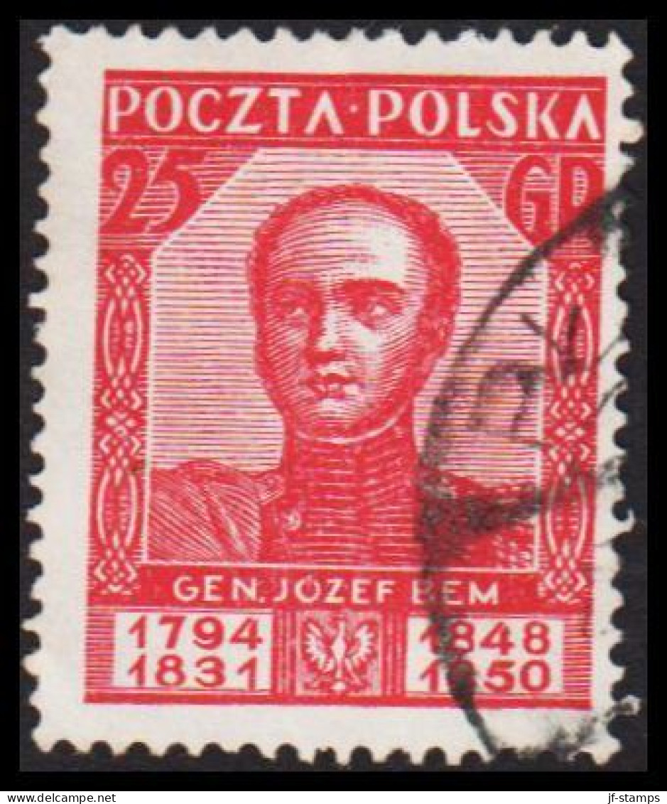 1928. POLSKA.  Jozef Bem 25 GR.  (Michel 256) - JF545909 - Gebraucht