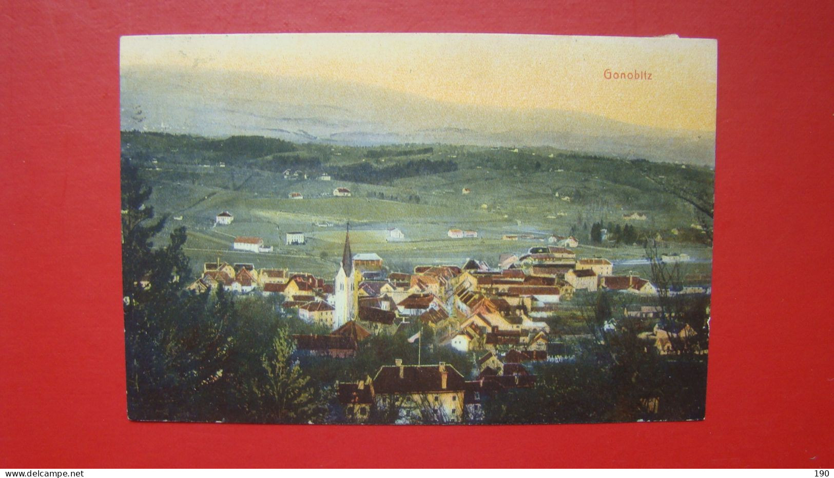 Konjice - Gonobitz.Podpisi?Deutscher Sudmark Stamp - Slovenië