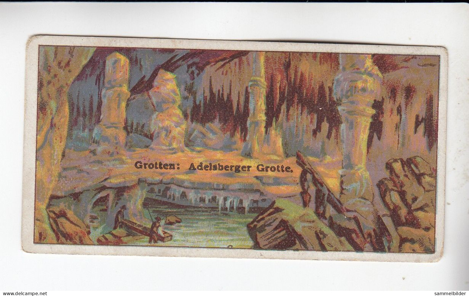 Almyra Automatenbild Grotten  Adelsberger Grotte  Von 1910 - Thé & Café