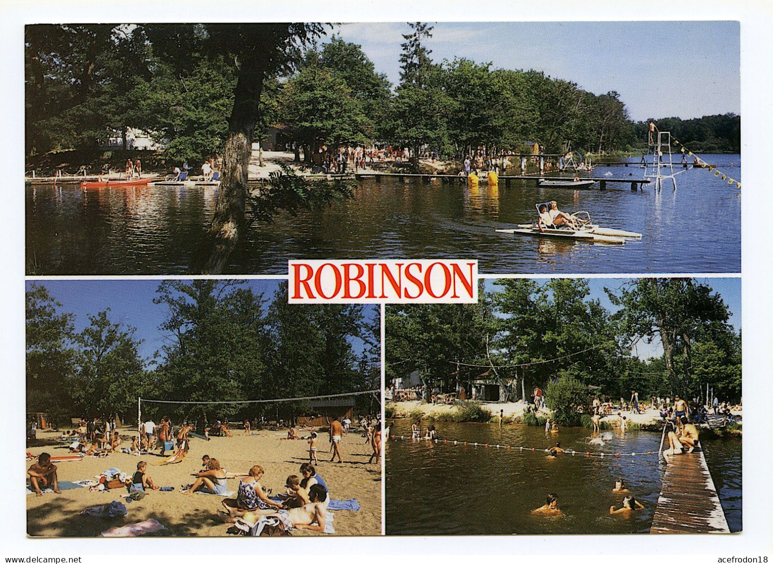 LA GUERCHE-SUR-L'AUBOIS - Le Plan D'eau De Robinson - La Guerche Sur L'Aubois