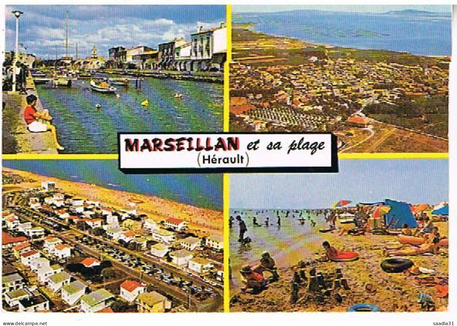 34  MARSEILLAN PLAGE 1972 - Marseillan