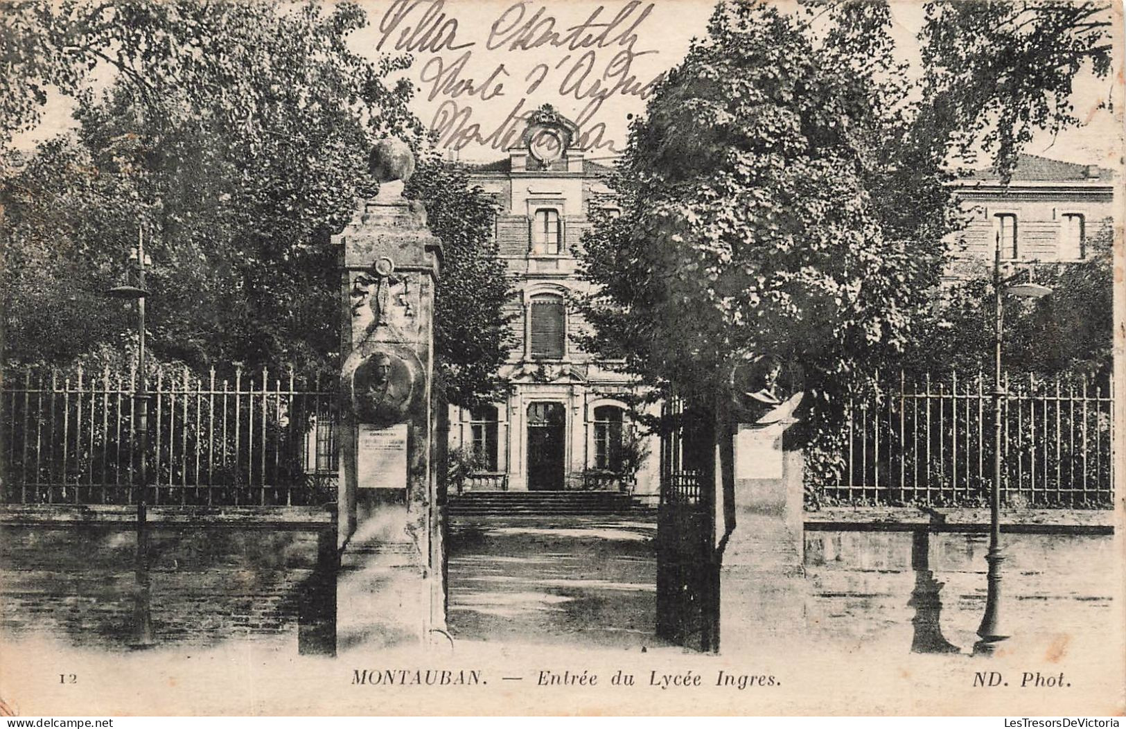 FRANCE - Montauban - Entrée Du Lycée Ingres - Carte Postale Ancienne - Montauban