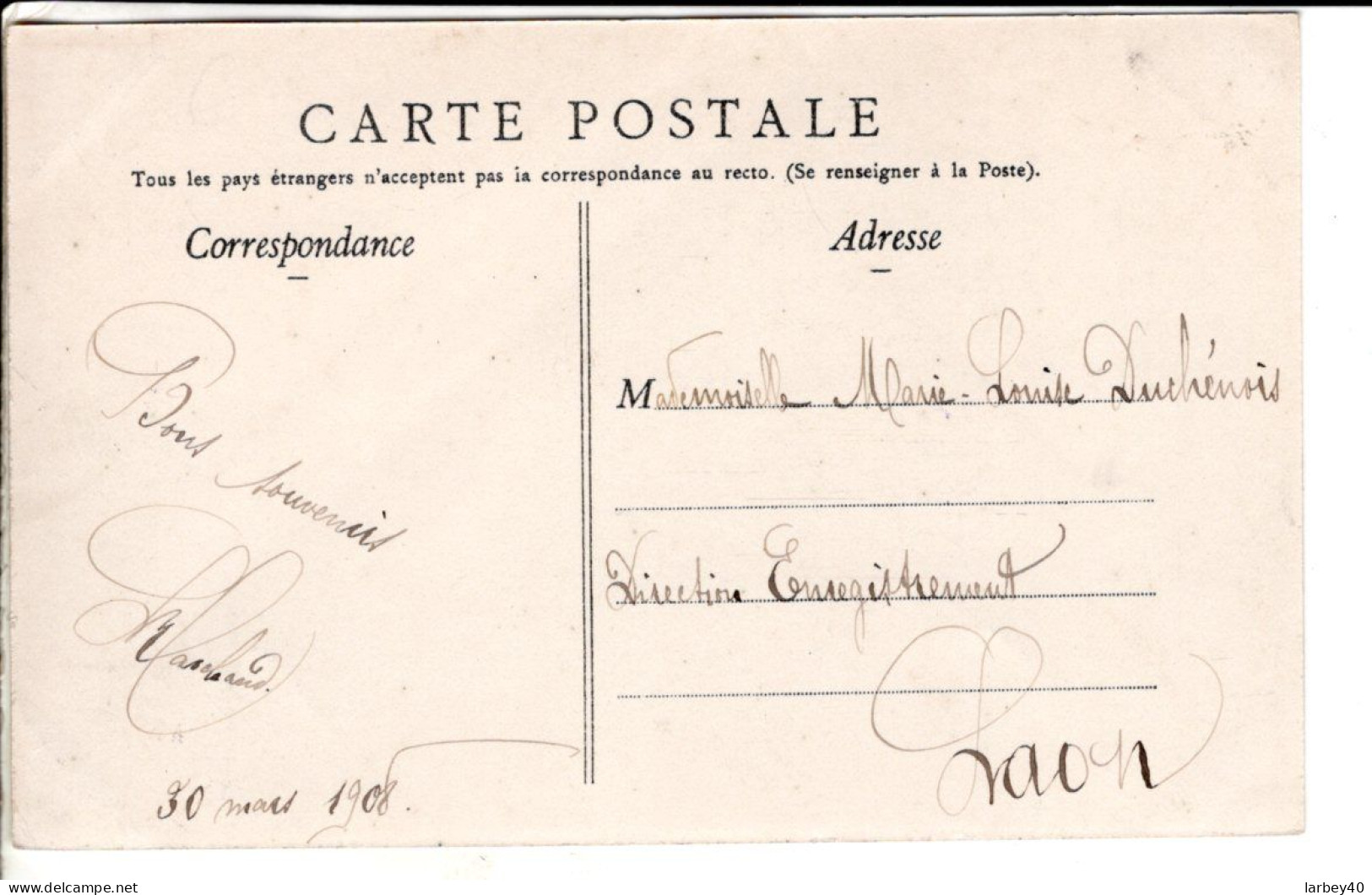 Sainte Menehould La Caisse D Epargne Et Avenue Victor Hugo 1908 - Cartes Postales Ancienne  . - Sainte-Menehould