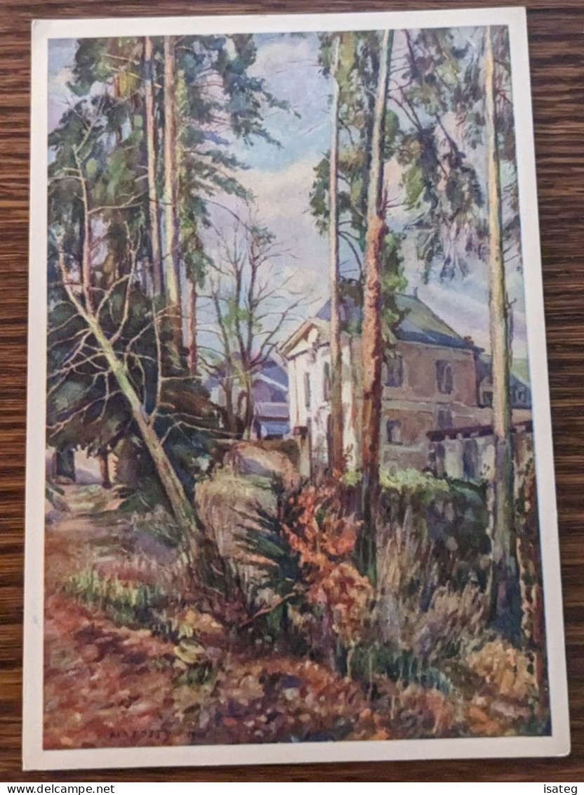Carte Postale Colorisée Abbaye De Saint Wandrille - Non Classés