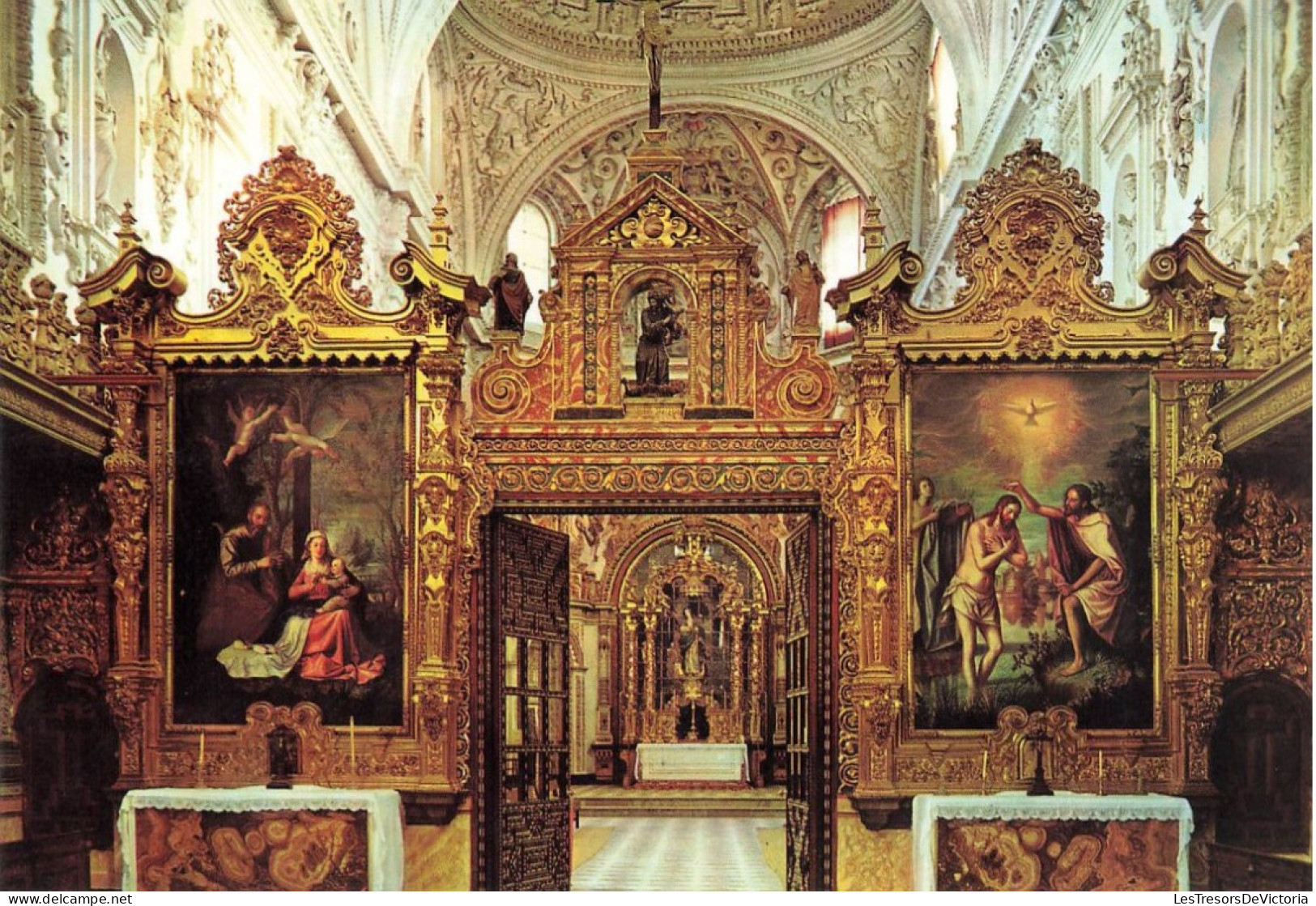 ESPAGNE - Granada - La Cartuja - Repos De La Sagrada Familia Et Baptême De Christ (Sanchez Cotan) - Carte Postale - Granada
