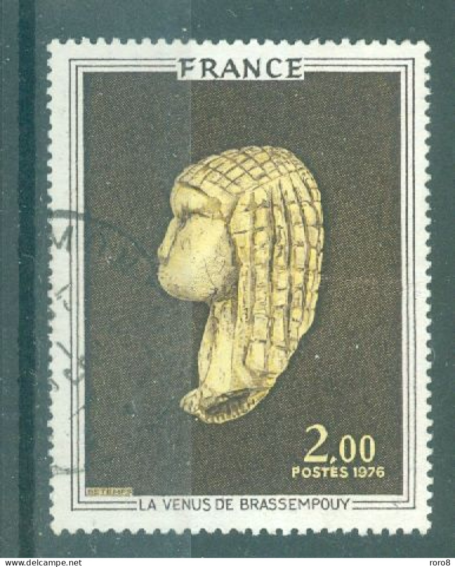 FRANCE - N°1868 Oblitéré - Oeuvres D'art. - Usados