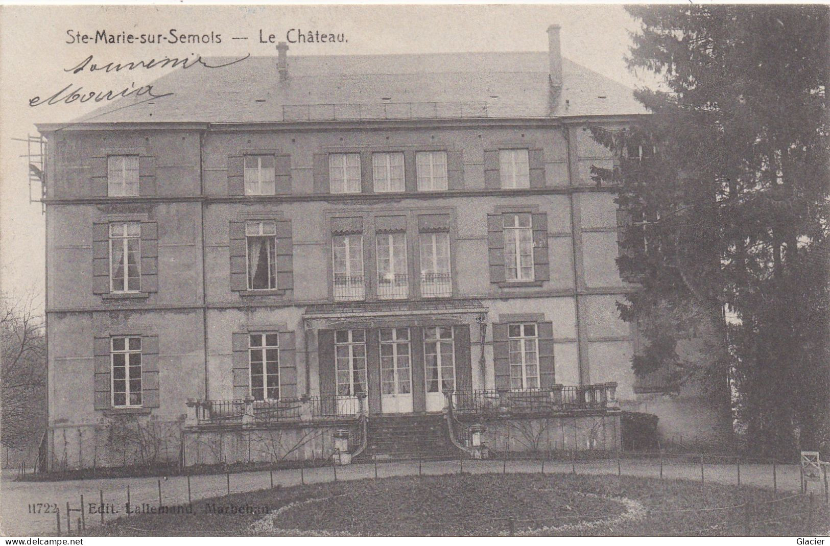 Ste Marie-sur-Semois - Le Château - 11722 Edit. Lallemand, Marbehan - Etalle