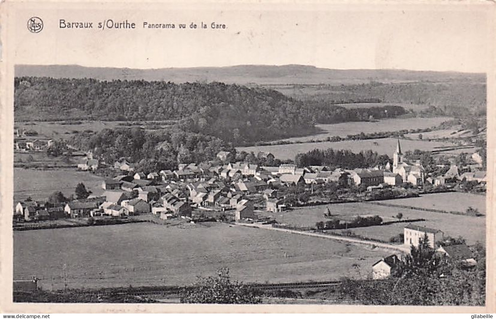 Durbuy - BARVAUX Sur OURTHE - Panorama Vu De La Gare - Durbuy