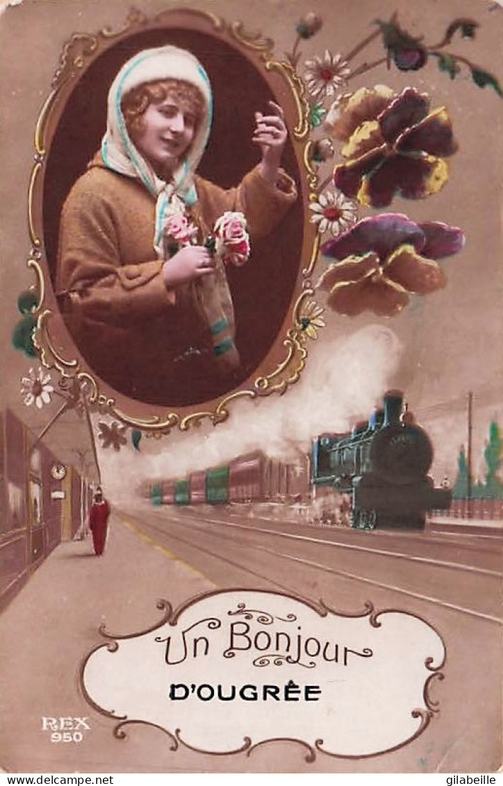 Seraing - Un Bonjour D'OUGREE - 1913 - Seraing
