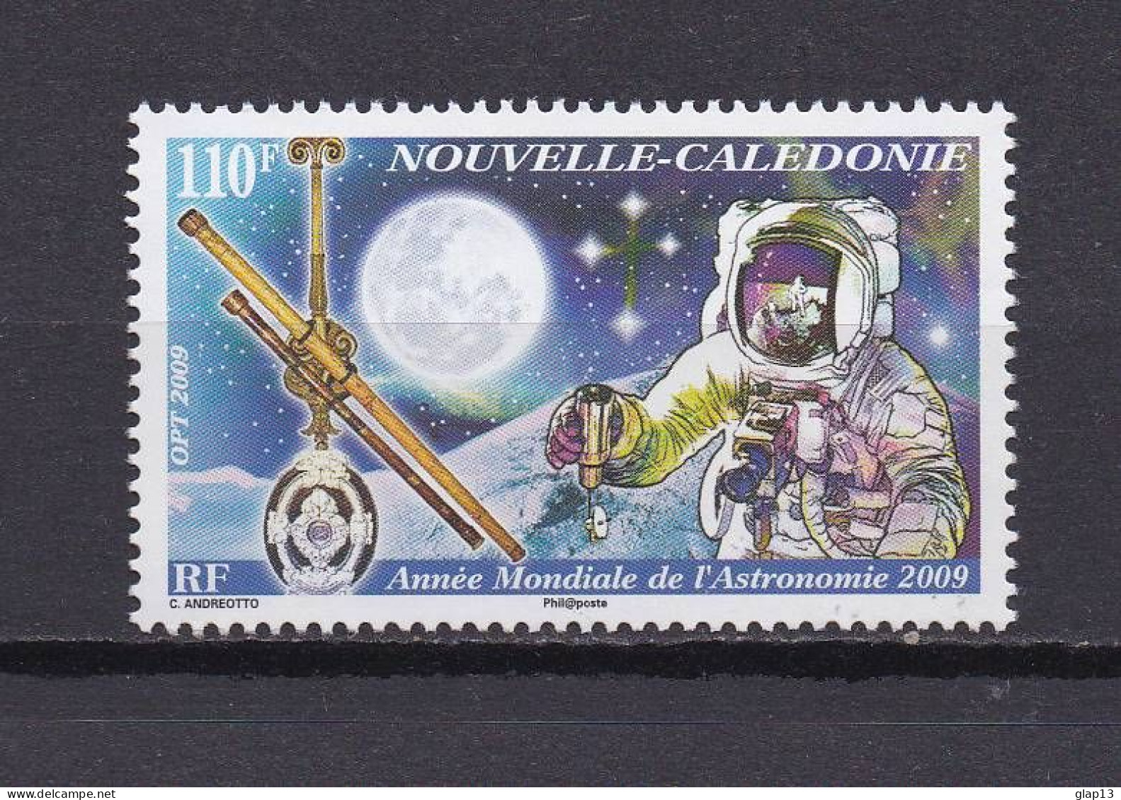 NOUVELLE-CALEDONIE 2009 TIMBRE N°1073 NEUF** ASTRONOMIE - Unused Stamps