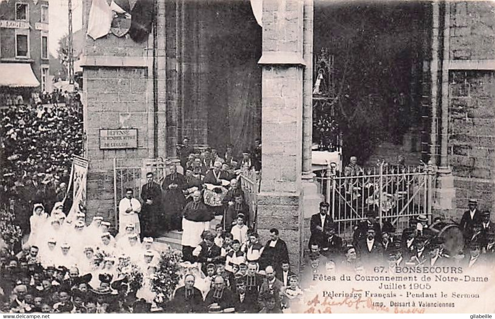 Peruwelz - BON SECOURS -  BONSECOURS -  Fête Du Couronnement De Notre Dame, Juillet 1905 - Péruwelz