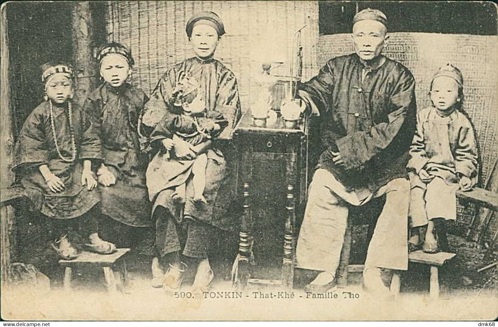 VIETNAM - TONKIN - Bắc Kỳ - THAT-KHE - FAMILLE THO - INDO-CHINE FRANCAISE 1900s (18358) - Vietnam