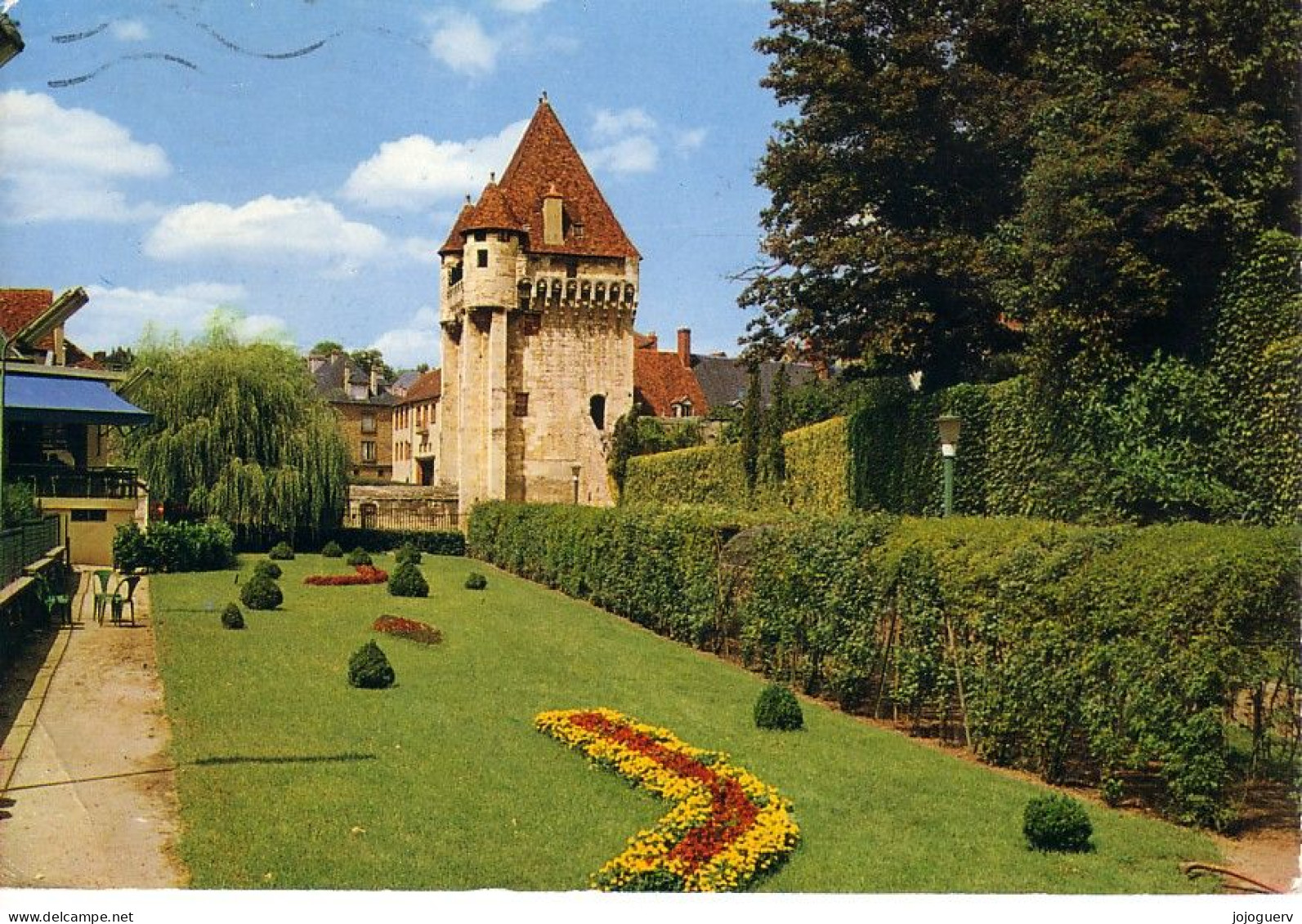 Nevers Porte Du Croux Et Les Nouveaux Jardins, Timbrée En 1971 - Nevers