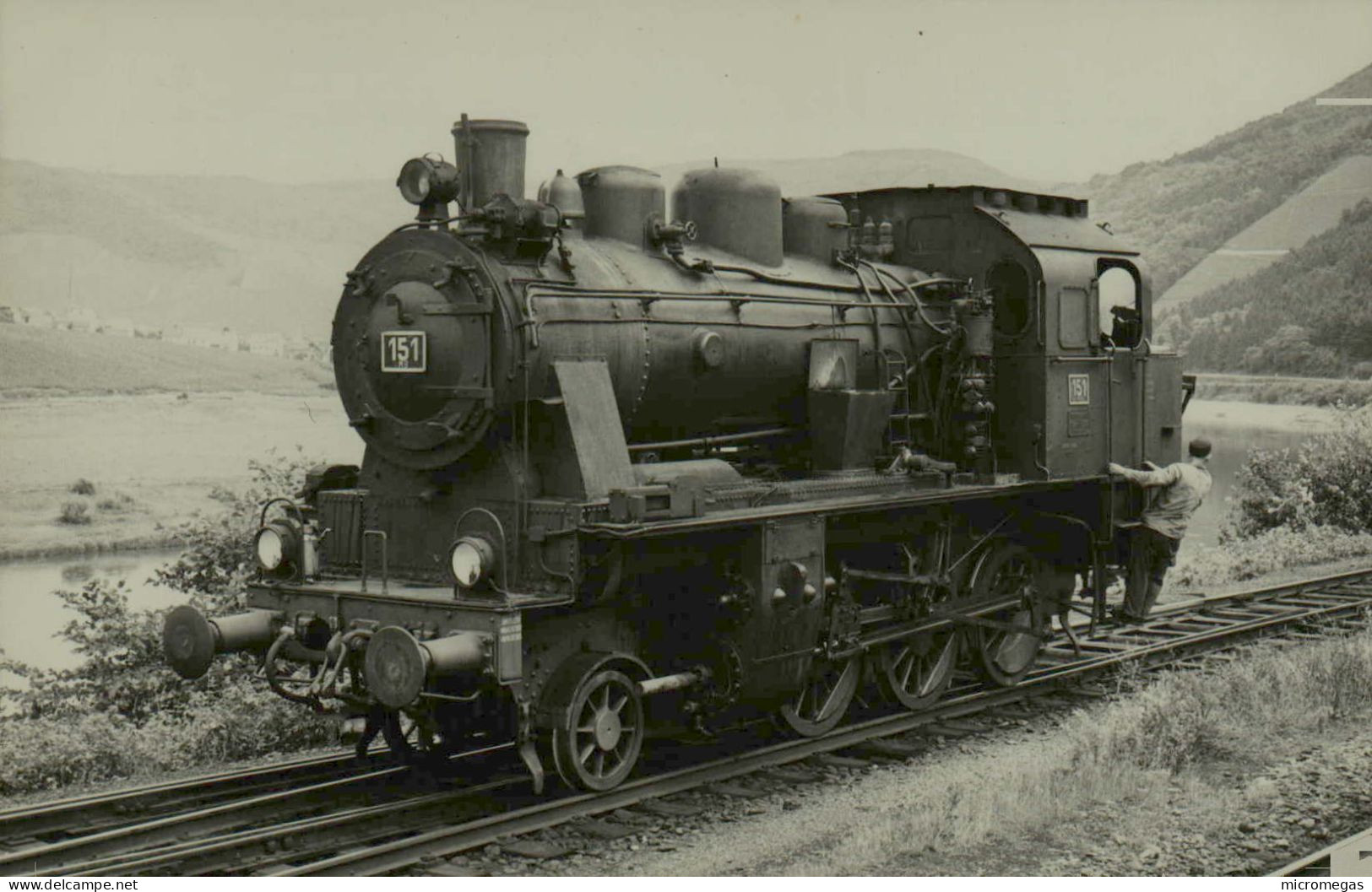 Locomotive 151 - Cliché Jacques H. Renaud - Treinen