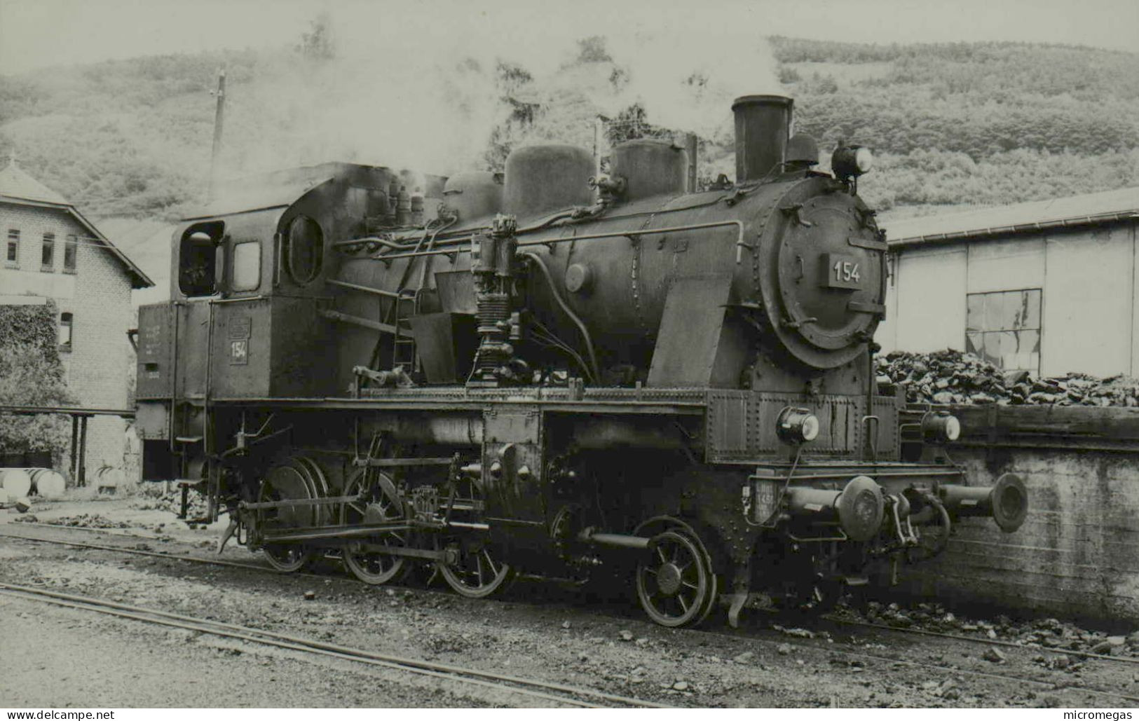 Locomotive 154 - Cliché Jacques H. Renaud - Treinen