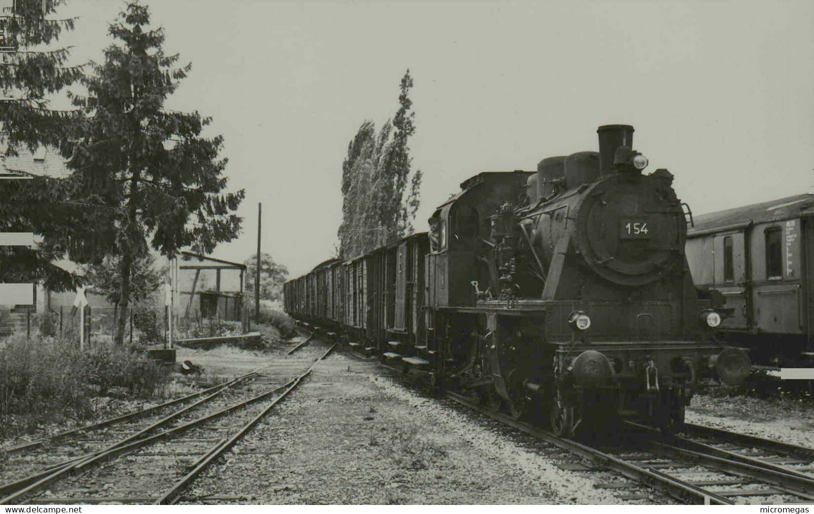 Locomotive 154 - Cliché Jacques H. Renaud - Trains