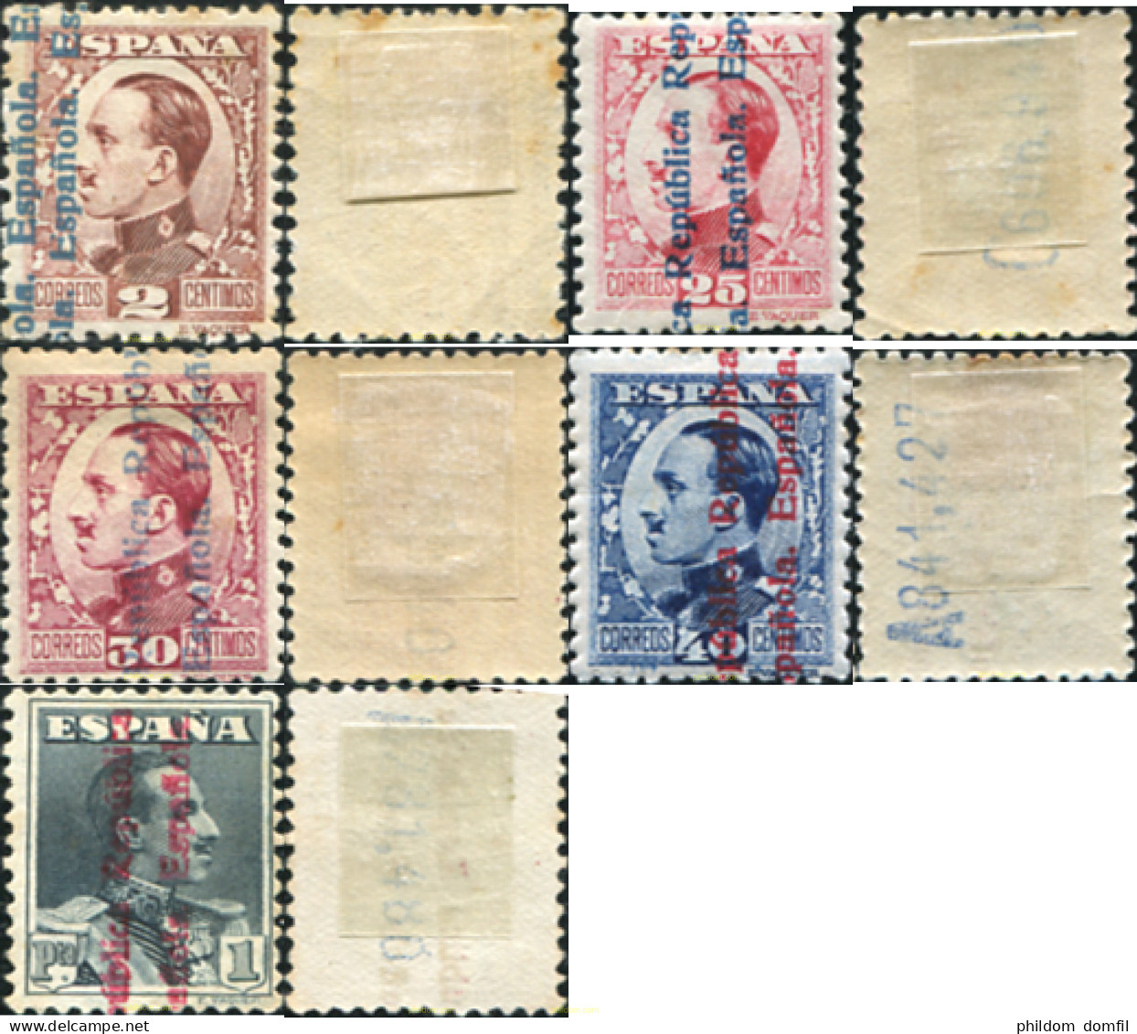 730327 HINGED ESPAÑA 1931 ALFONSO XIII - Unused Stamps