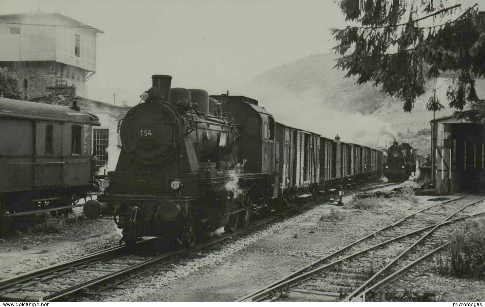 Locomotive 154 - Cliché Jacques H. Renaud - Treinen