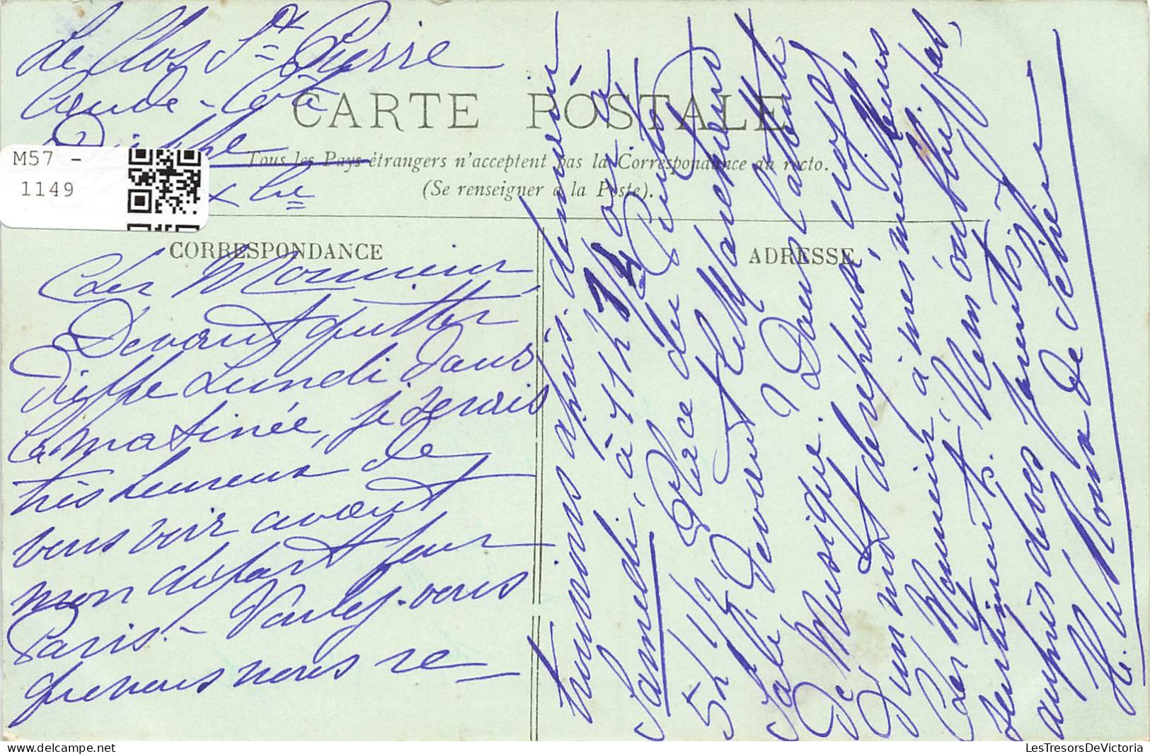 FRANCE - Dampierre - Façade Principale - Château De Dampierre - Carte Postale Ancienne - Dampierre En Yvelines