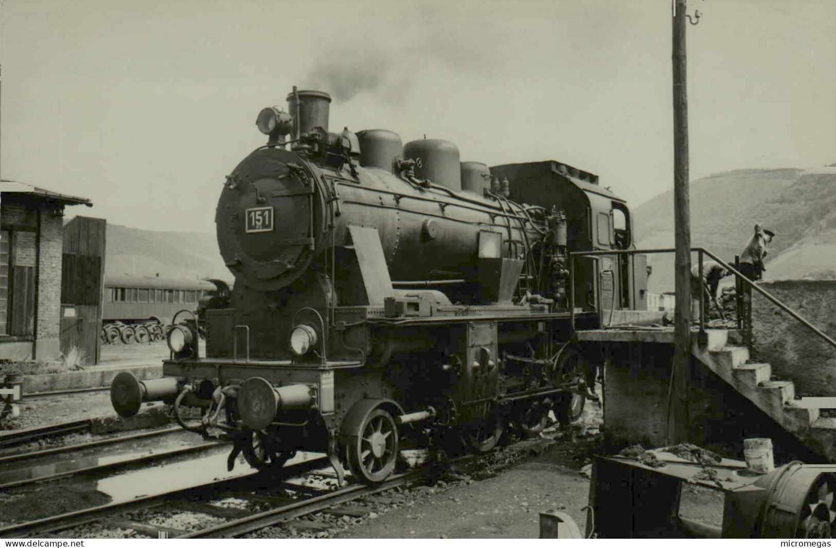 Locomotive 151 - Cliché Jacques H. Renaud - Treinen