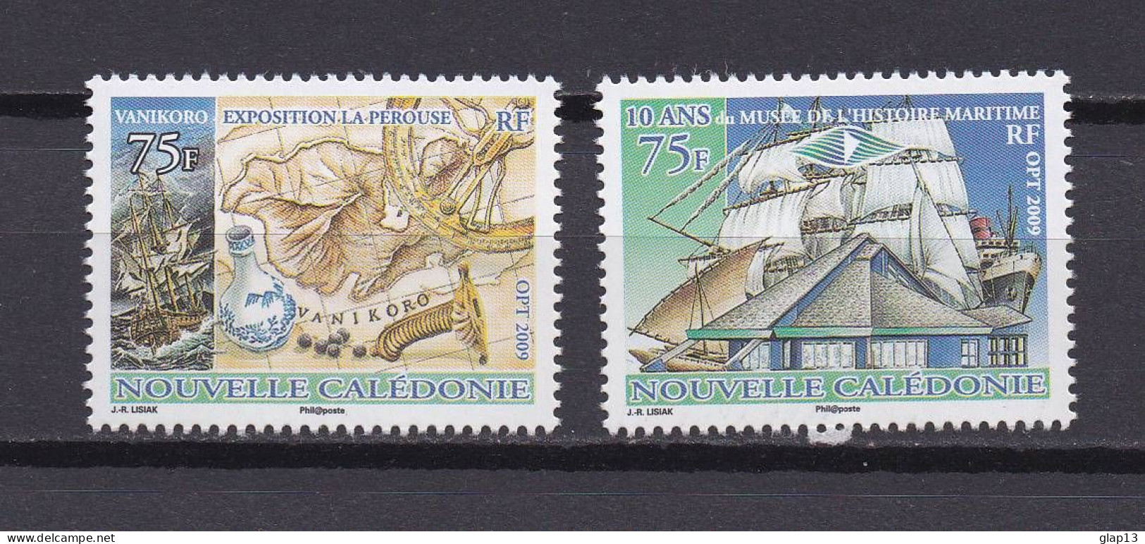 NOUVELLE-CALEDONIE 2009 TIMBRE N°1080/81 NEUF** MUSEE - Unused Stamps