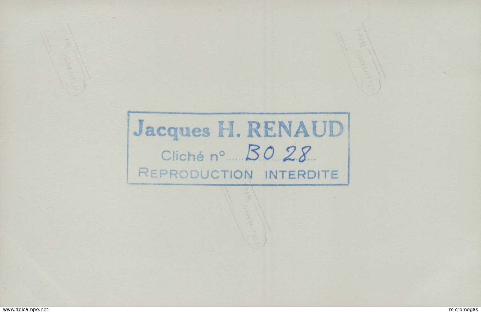 Locomotive 154 - Cliché Jacques H. Renaud - Treinen